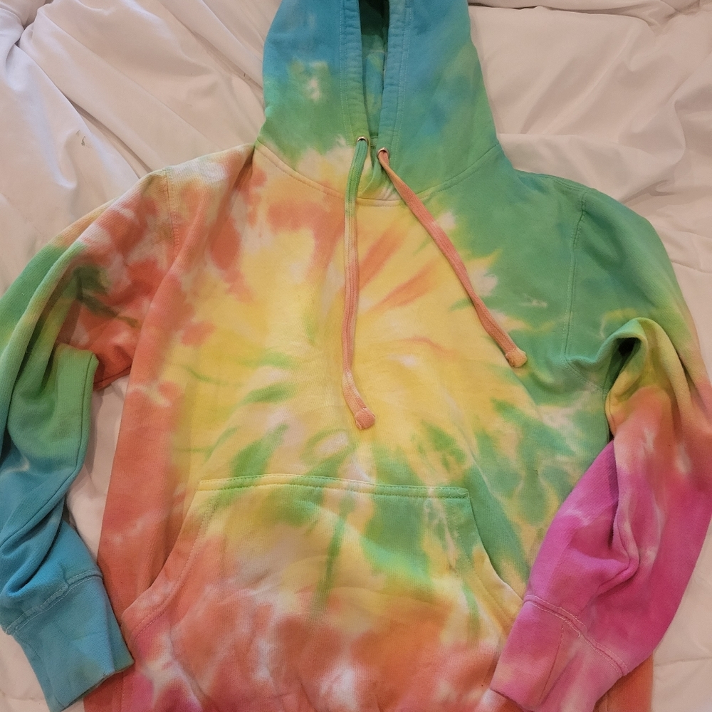 Pacsun tie-dye hoodie, size XS